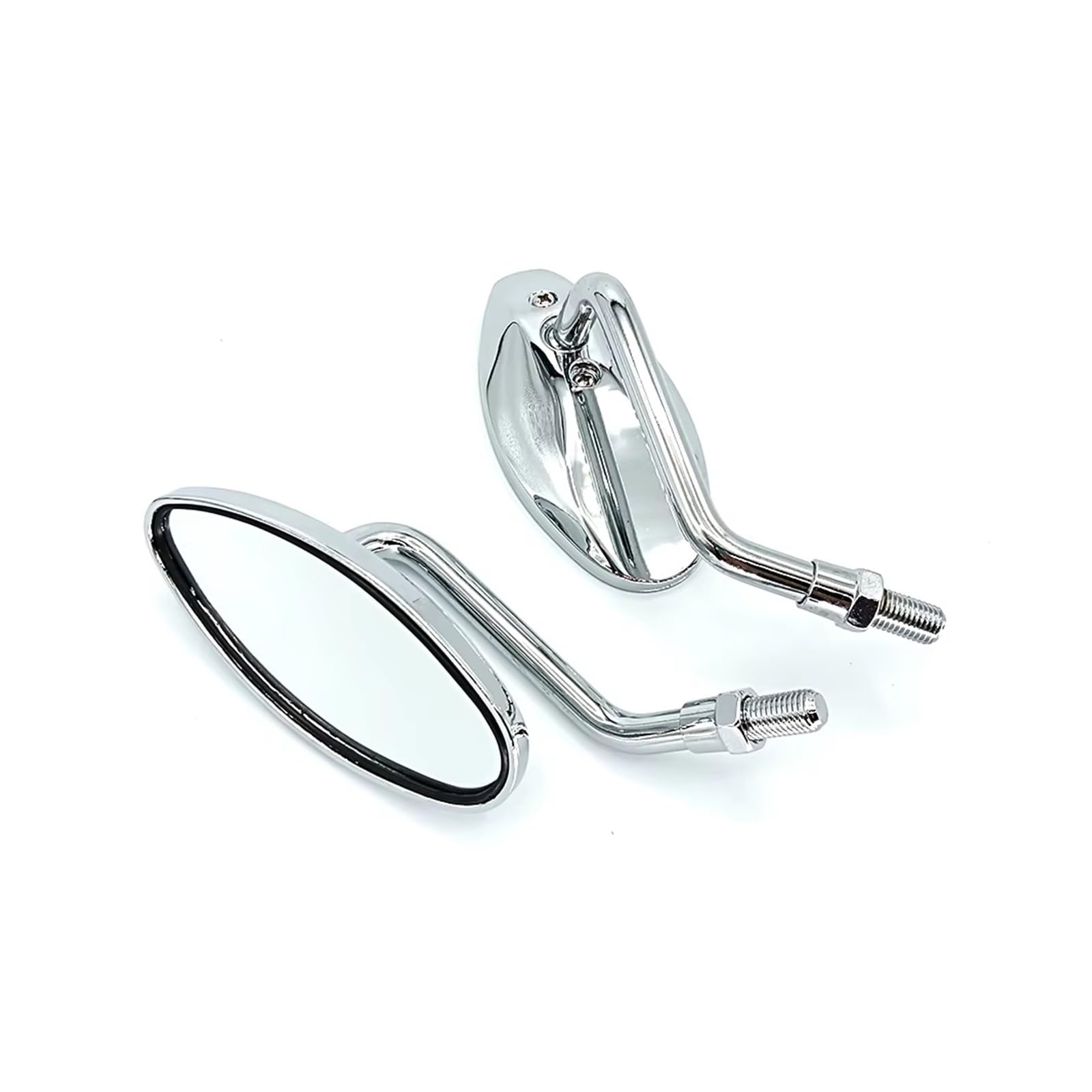 Espejos retrovisores universales de cristal convexo y rosca de 10mm para moto y electromóvil 8