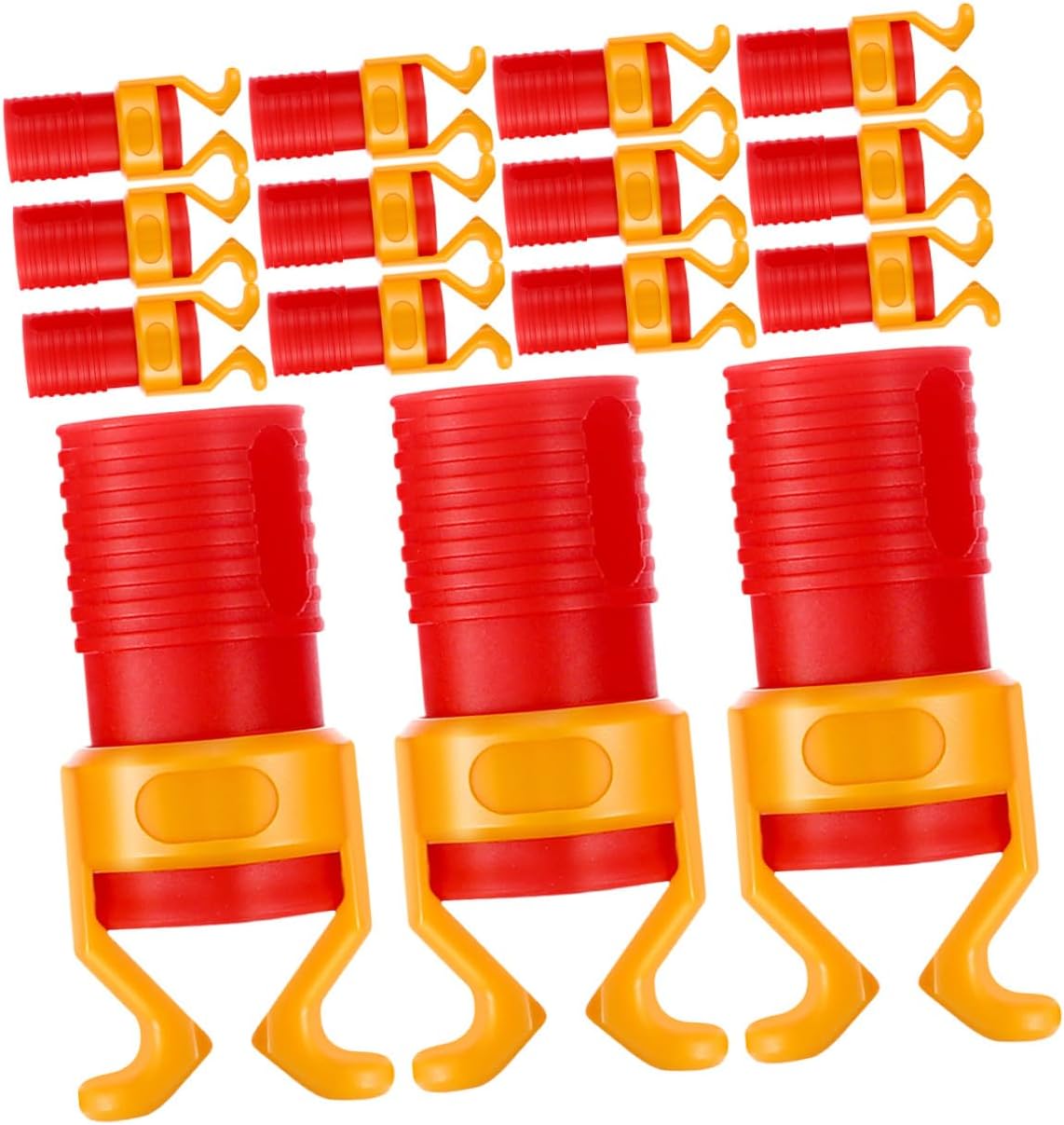 15pcs Screw Fixing Sleeve and Screw Gripper Tool Clamp Set Abs Plastic for Woodworking and Repair Multi-purpose