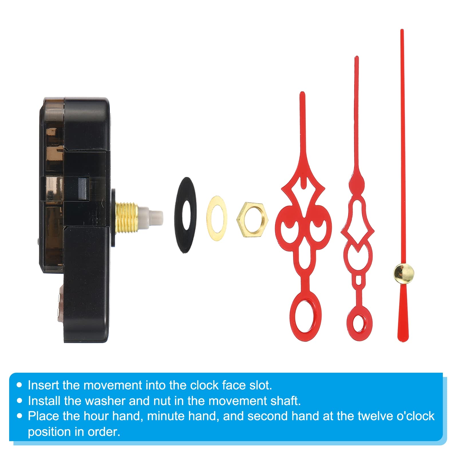 Clock Hands Clock Assembly Kit Wall Clock Movement Kit At ₹ 44