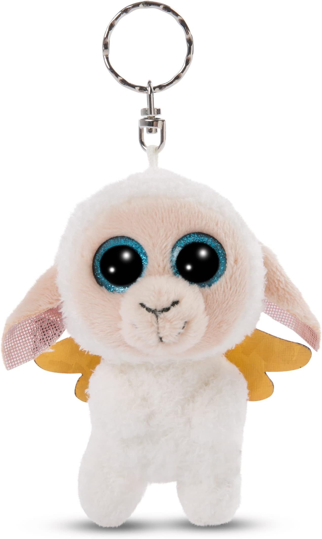 Glubschis Guardian Angel key ring 9cm Sheep Glowy Nalla