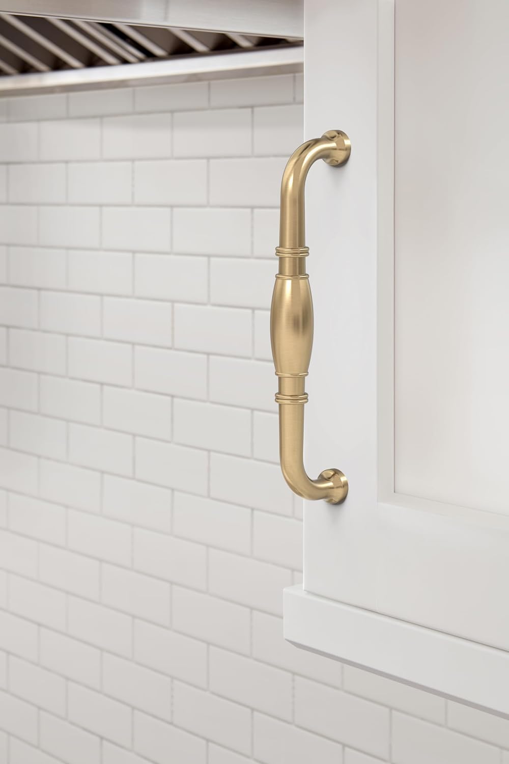 Amerock Granby 6-5/16 inch (160mm) Center-to-Center Champagne Bronze Cabinet Pull - 10 Pack