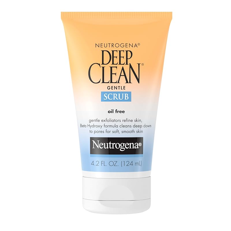 Esfoliante facial diário Neutrogena Deep Clean Gentle, 120 mL