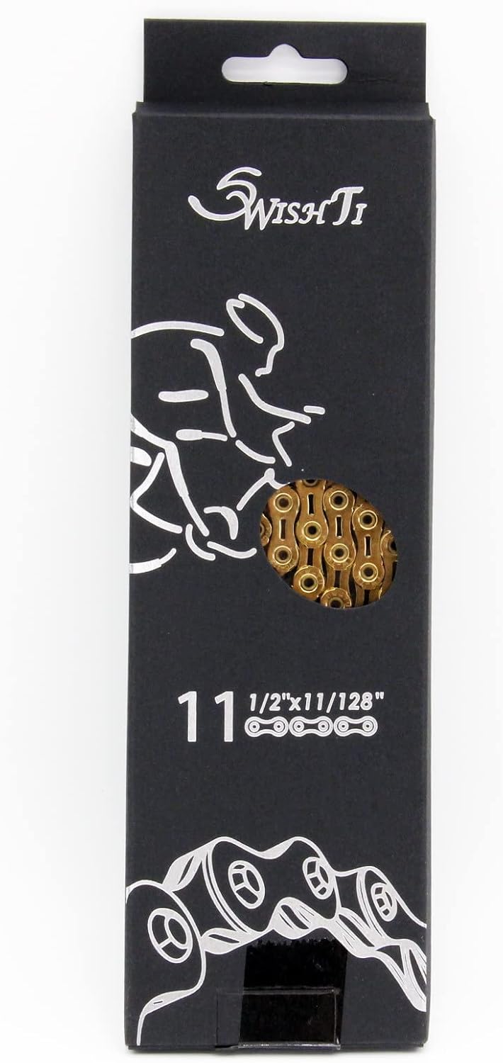 11-Speed DLC Bike Chain 116L - Hollow-Pin Lightweight