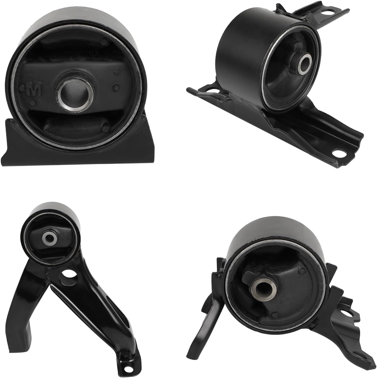 SCITOO Engine Motor Mount and Transmission Mount Set Compatible for Jeep for Compass 2.4L 2007-2017,OE A5416 A5415 A5476 A5418