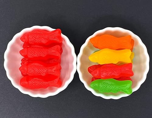 Miniatura 6 de SweetGourmet Pescado JuJu de frutas surtidas  Caramelos a granel  2 libras