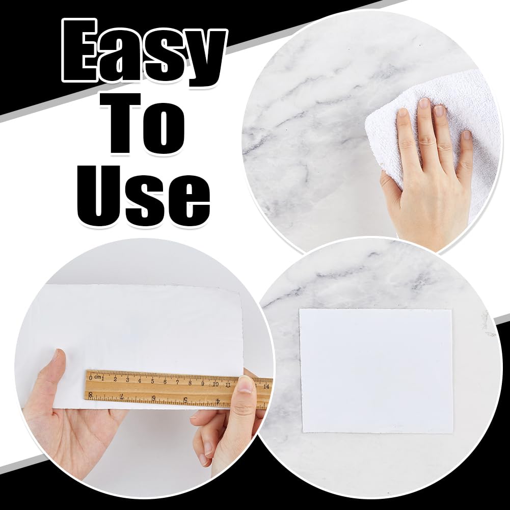 PH PandaHall 16.4 Ft x 4 inch Synthetic Rubber Waterproof Sealant Tape White Flexible Narrow Butyl Tape for Roof Repair RV Accessories Deck Joist Sealing Outdoor Weather Resistant Projects