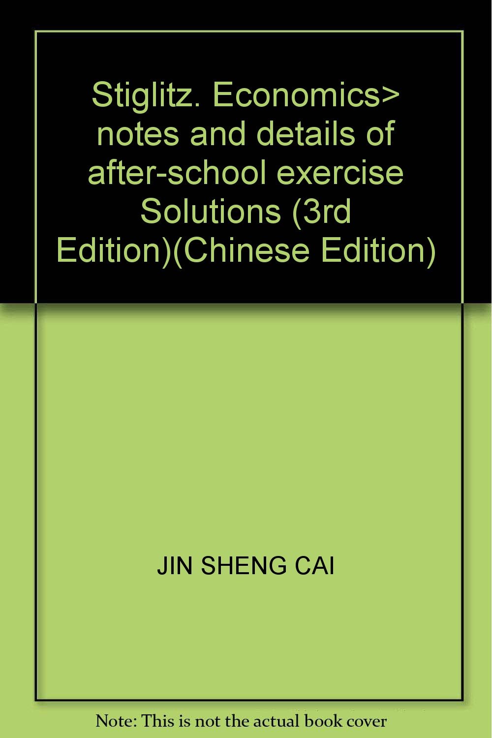 Stiglitz, Economics> notes and details of afterschool exercise