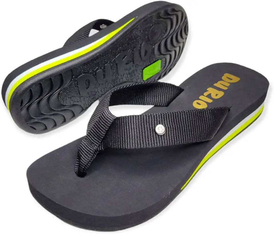 Chinelo Feminino DuRio Balance Esporão Fascite Ortopedico