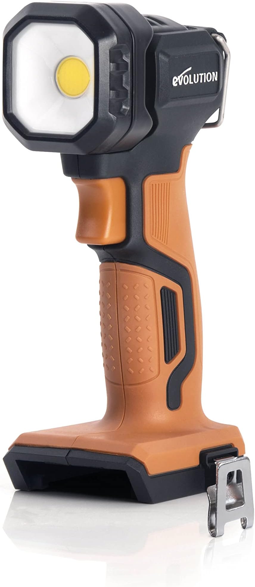 Evolution Power Tools R1000TOR-Li - Portable Cordless LED Work Torch - Rechargeable Light, 750/1000 Lumens, 18v Li-Ion, Battery Not Included