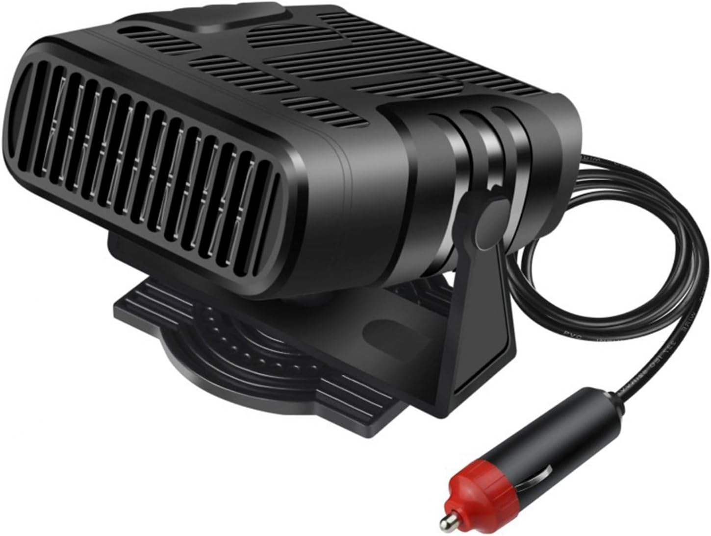 Amazon.co.jp Yekocopl 車載ファンヒーター Fan heater 12Vポータブルカーヒーター 冷熱両用 カーファン