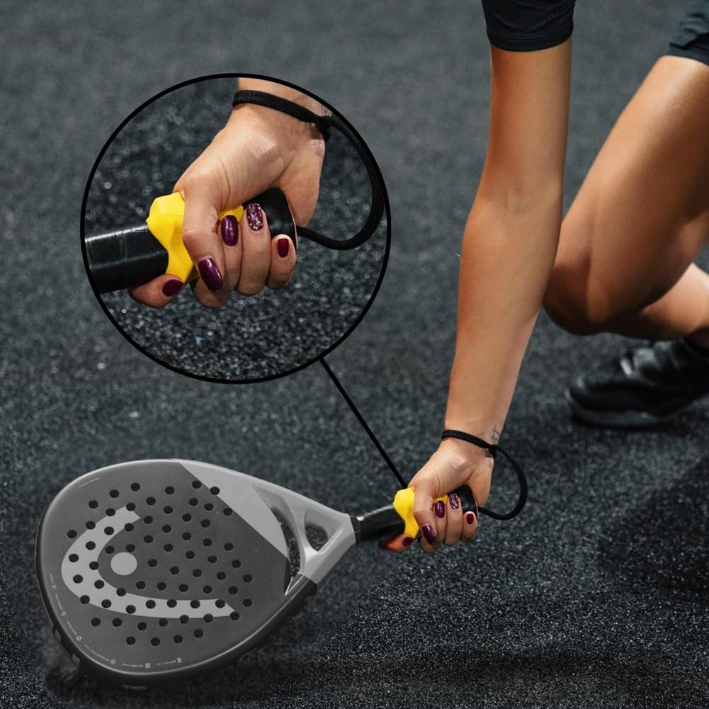 Corrector de Agarre para Raquetas de Tenis, Entrenador de Posición de la Mano para Jugadores de Pádel y Pickleball B
