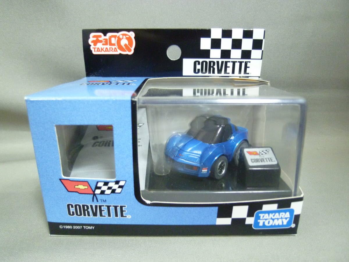 チョロＱ、コルベット チョロQ】シボレー コルベット C3 (青) | MP935TのチョロQ