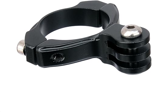 Miniatura 2 de Fotasy O Shape Negro 1.181 in-1.252 in Aluminio Manillar Bike Mount para GoPro Hero Cámaras HERO2 HERO3 Hero4 Hero5 hero6 Hero7