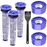 PERFETTAMENTE COMPATIBILE - Perfettamente compatibile con Dyson V8 +, V8 Absolut, V8 Tier, V8 Carbon Fiber, V7 Absolute, V7 Tier Pro, V7 Tier Plus, V7 Engine Head, V7 Car + Boot, V7 Trigger. Questo set funziona esattamente come l'originale e si adatta perfettamente al tuo aspirapolvere.
