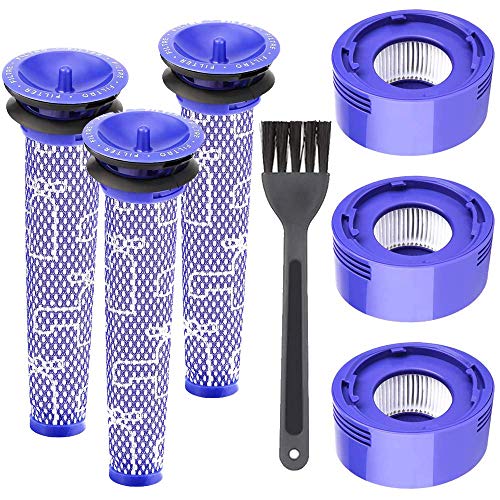 PERFETTAMENTE COMPATIBILE - Perfettamente compatibile con Dyson V8 +, V8 Absolut, V8 Tier, V8 Carbon Fiber, V7 Absolute, V7 Tier Pro, V7 Tier Plus, V7 Engine Head, V7 Car + Boot, V7 Trigger. Questo set funziona esattamente come l'originale e si adatta perfettamente al tuo aspirapolvere.