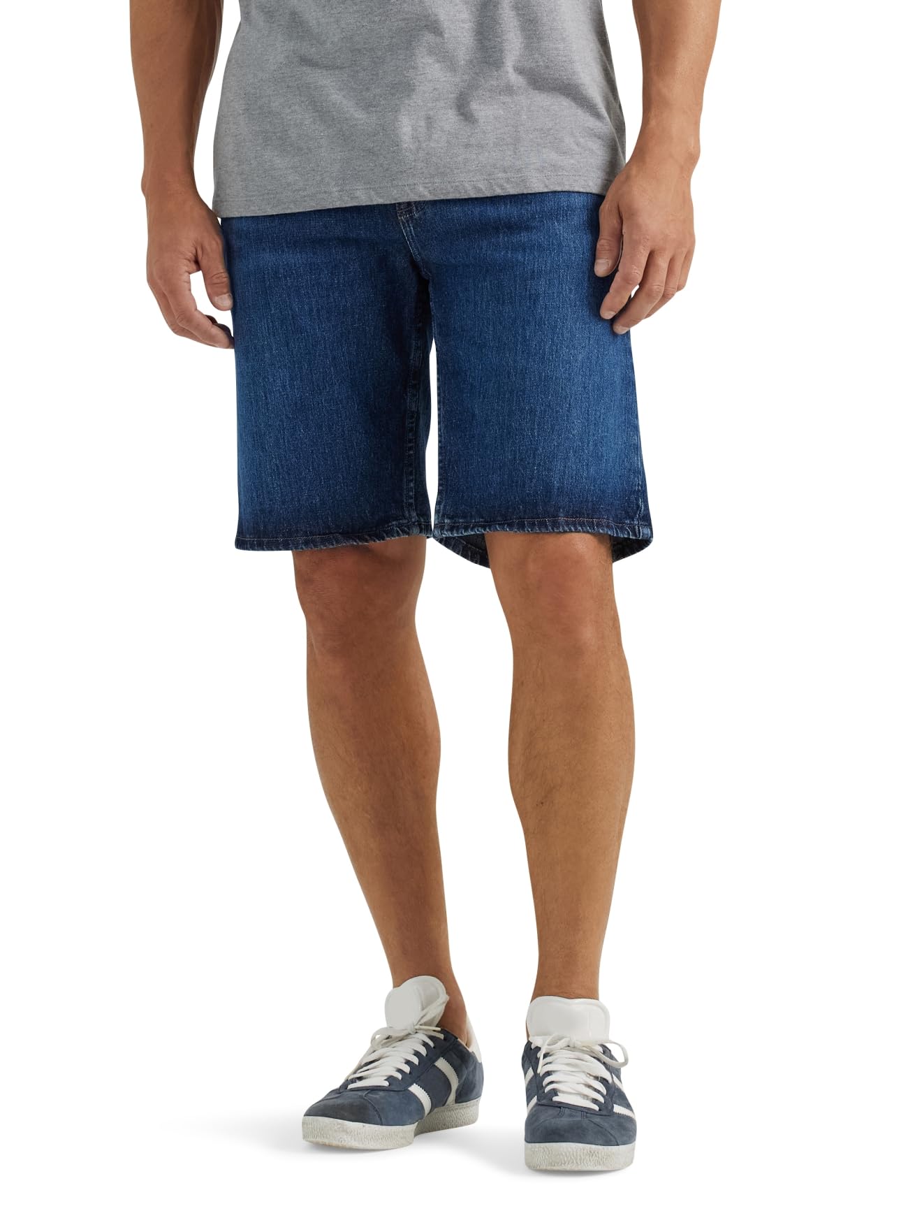 MID RISE WESTERN POCKET DENIM SHORT