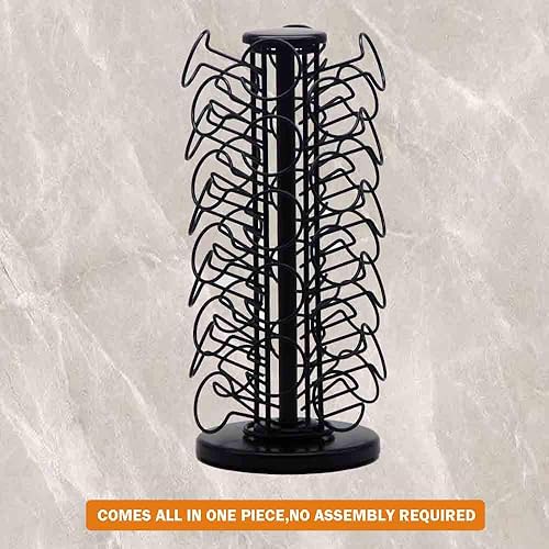 Vista 17 de 40 soportes para tazas K de capacidad, soporte para tazas K, soporte para tazas K, carrusel de taza K, soporte organizador de almacenamiento