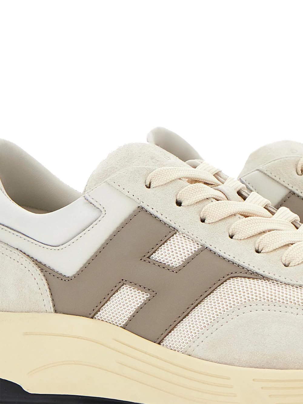 Hogan Zapatillas Hyperlight de ante con H Fango HXM5630FR30U6X680K Blanco