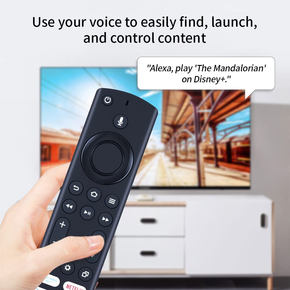 Telecomando Universale Sostitutivo CT-95018 Per TV Toshiba 40C350KU, 50C350KU, 65C350KU, Con Controllo Vocale