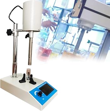 High Speed Homogenizer, High Shear Mixer, Adjustable Speed 800022000rpm, LCD Display with Timer, Suitable for 5-1000ml Samples