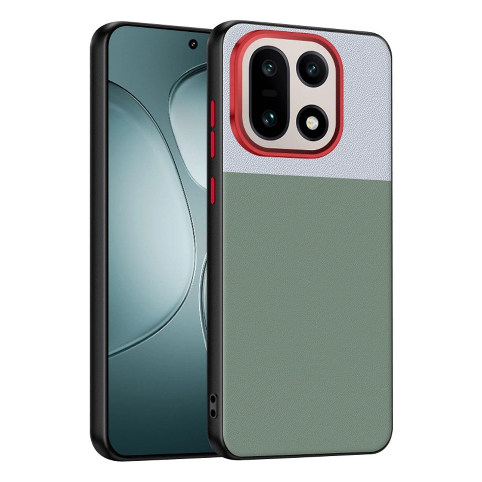 Coque OnePlus 15 ultra-fine et étui de protection caméra vert - 5