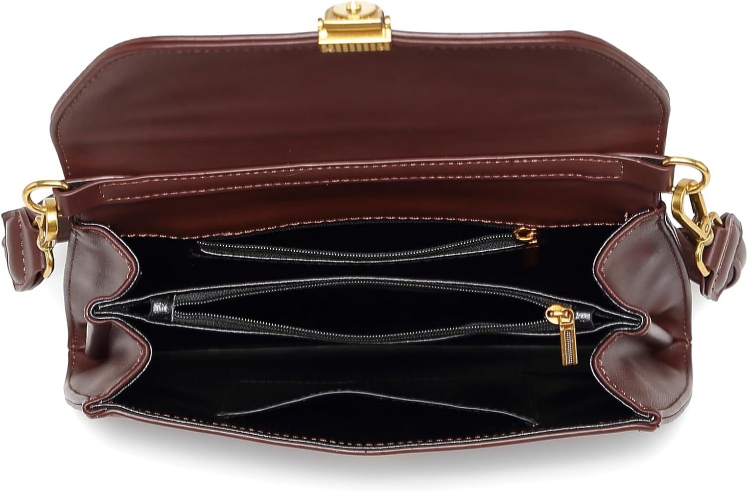 RTPRTP Women's chain woven shoulder bag, cute retro handbag, armpit wallet - Image 6