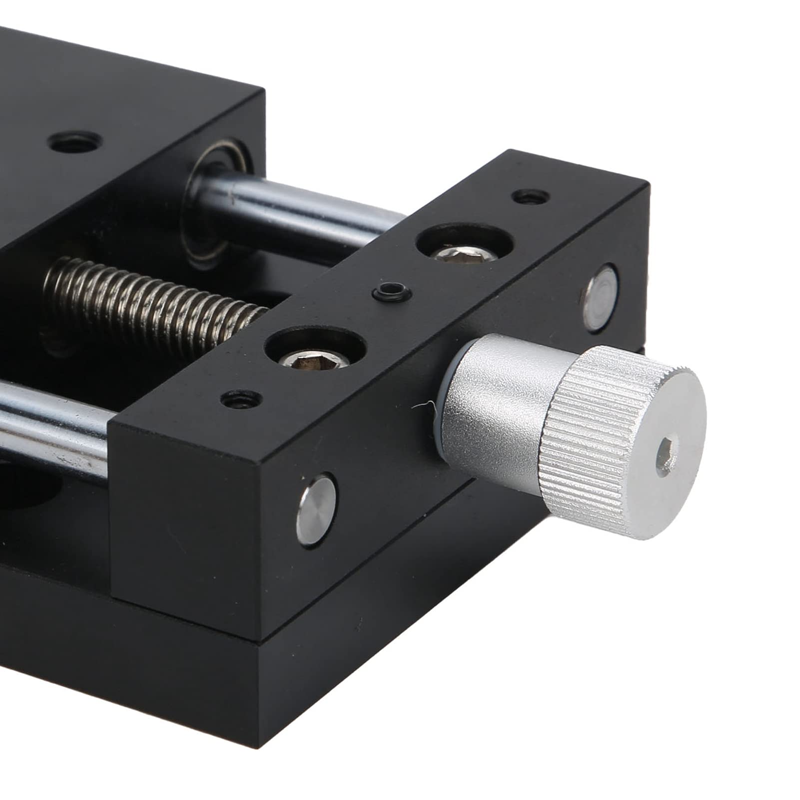 Plataforma deslizante de ajuste fino de manual de platina lineal de ejes X Mesa deslizante Mesa deslizante de aleación de aluminio SP80A-DB60 para dispositivos de medición Suministros industriale