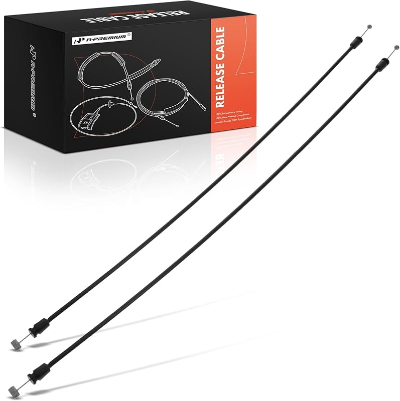 Cabo de liberação da fechadura da porta A-Premium para Ford Ranger 1993–2003 e 2005–2011 – 2 unidades