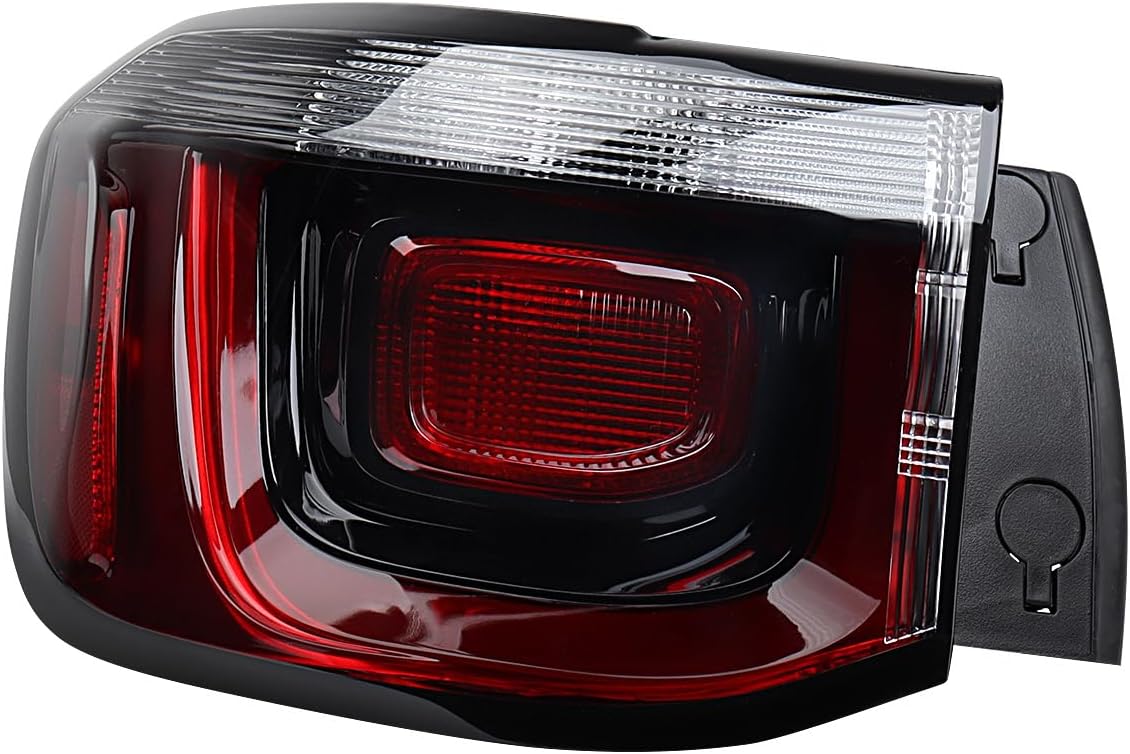 Astra Depot Tail Light Fit for 2021-2026 Jeep Compass LED Halogen Taillight Rear Brake Lamp Assembly OE Style Accessories (68417081AD, CH2804124, 1PC Left Outer)