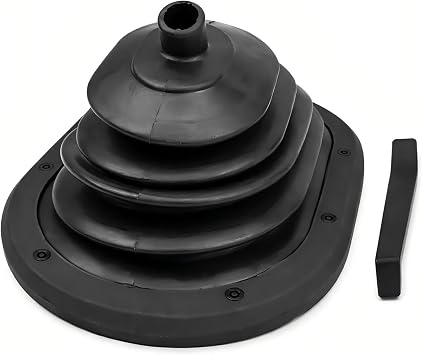 ULZOZN Manual Transmission Gear Shifter Boot Cover Fit for Jeep Wrangler 3.8L 2007 2008 2009 2010 Replace 52060069AC