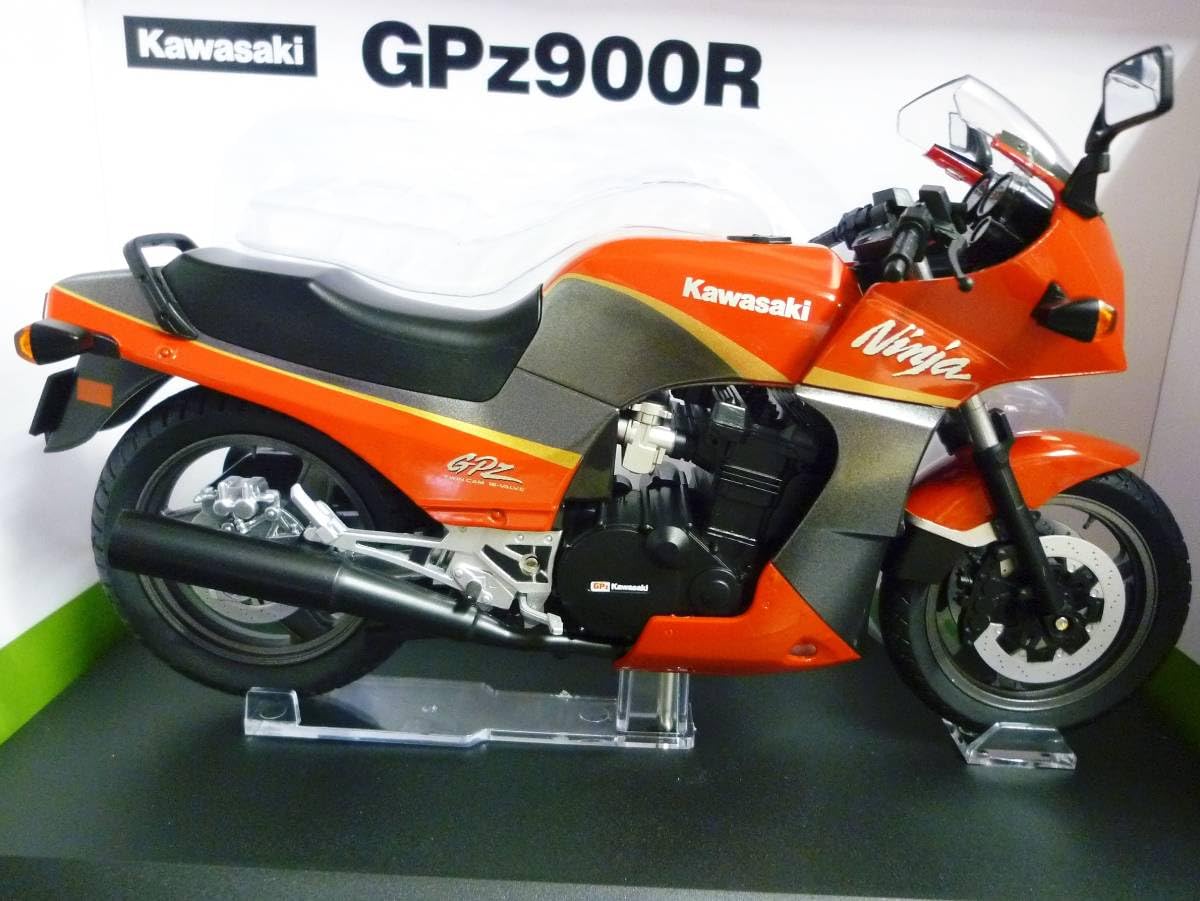 Amazon | 1/12 カワサキ GPZ900R kawasaki GPZ 900R レッド/グレー