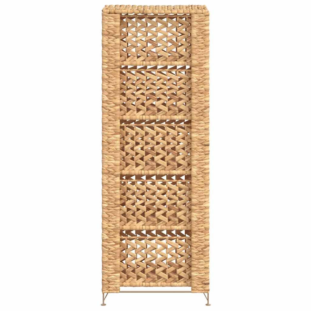 vidaXL Standregal mit 5 Körben 25,5x37x100 cm Wasserhyazinthe