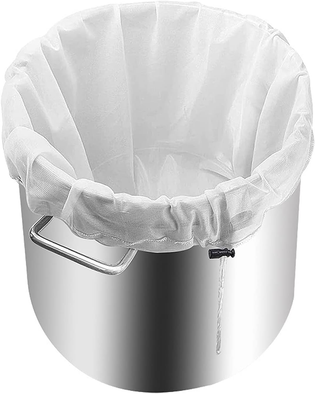 Sac De Brassage Filtrant Réutilisable – Maille Fine 3045 Avec Cordon, Pour Bière Maison, Vin, Fromage, Jus