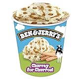 Ben & Jerry's Churray For Churros Cinnamon Ice Cream Pint 16 oz