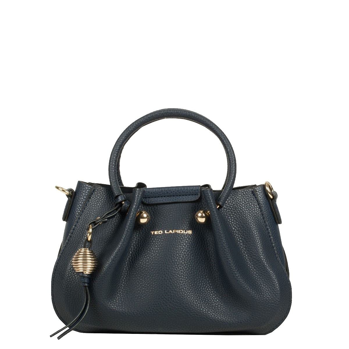 Sac à main format bourse bleu marine Gretel Ted Lapidus mode