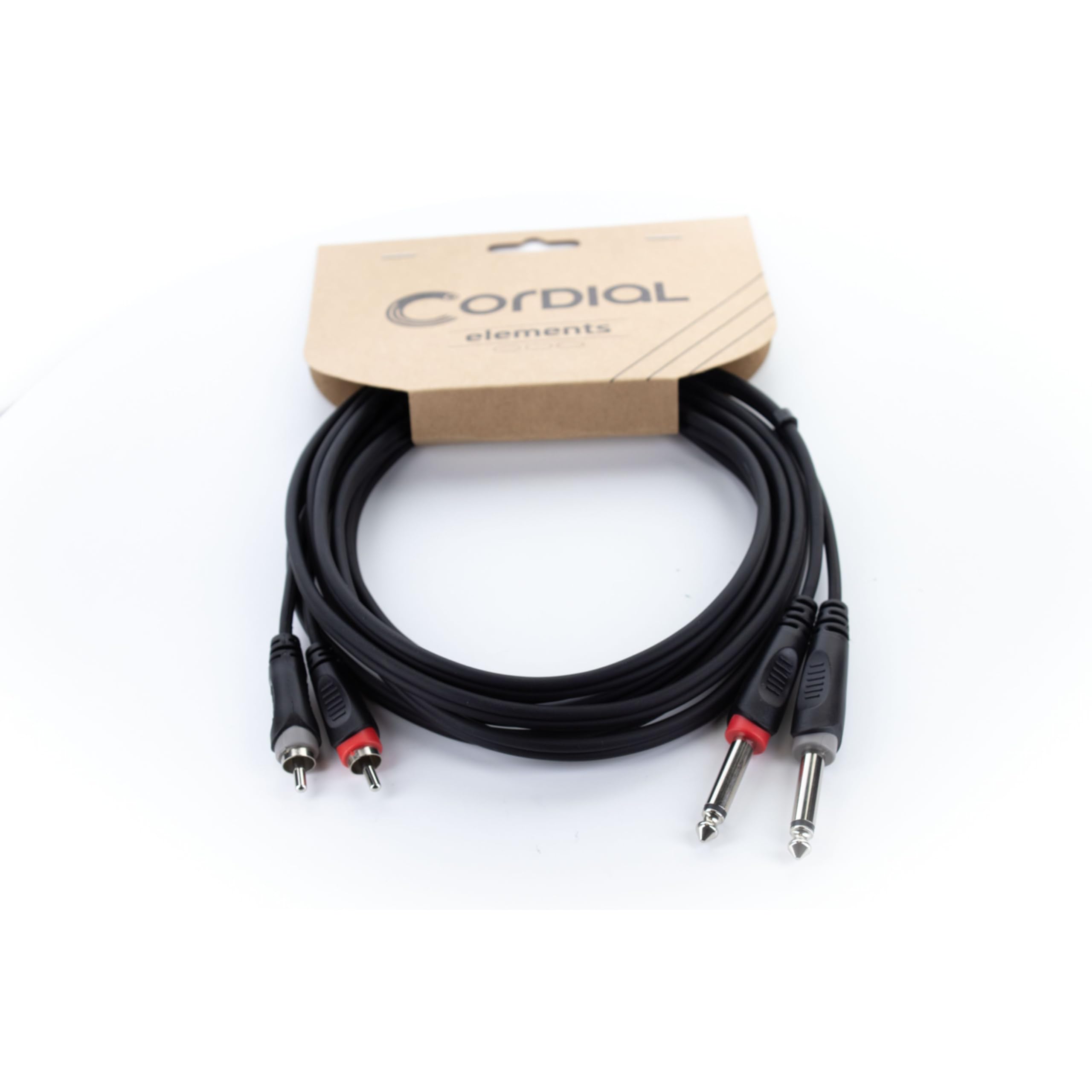 CORDIAL Cables ECL EU1PC Audio Elements RCA/Jack Cable