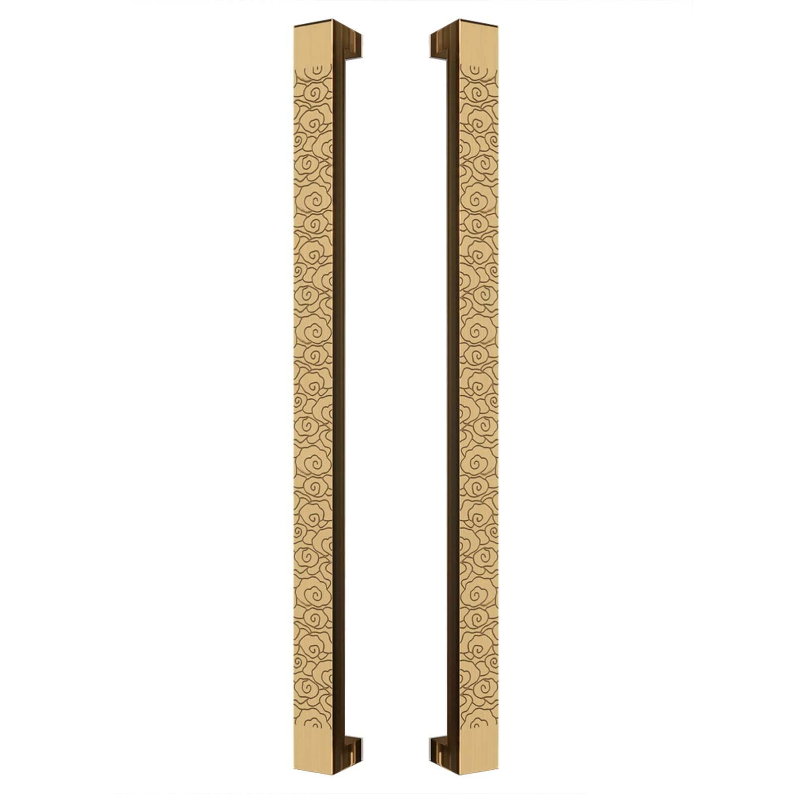 Barre de traction de porte de salle à manger rétro et poignée de grange universelle