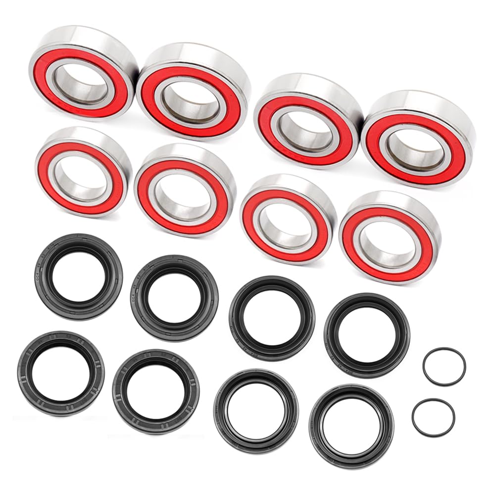 Rodamientos y sellos de rueda delanteros y traseros para Yama-ha Rhino 450 Rhino 660 Rhino 700 2005-2013 931064280000 931063880000 931063804700