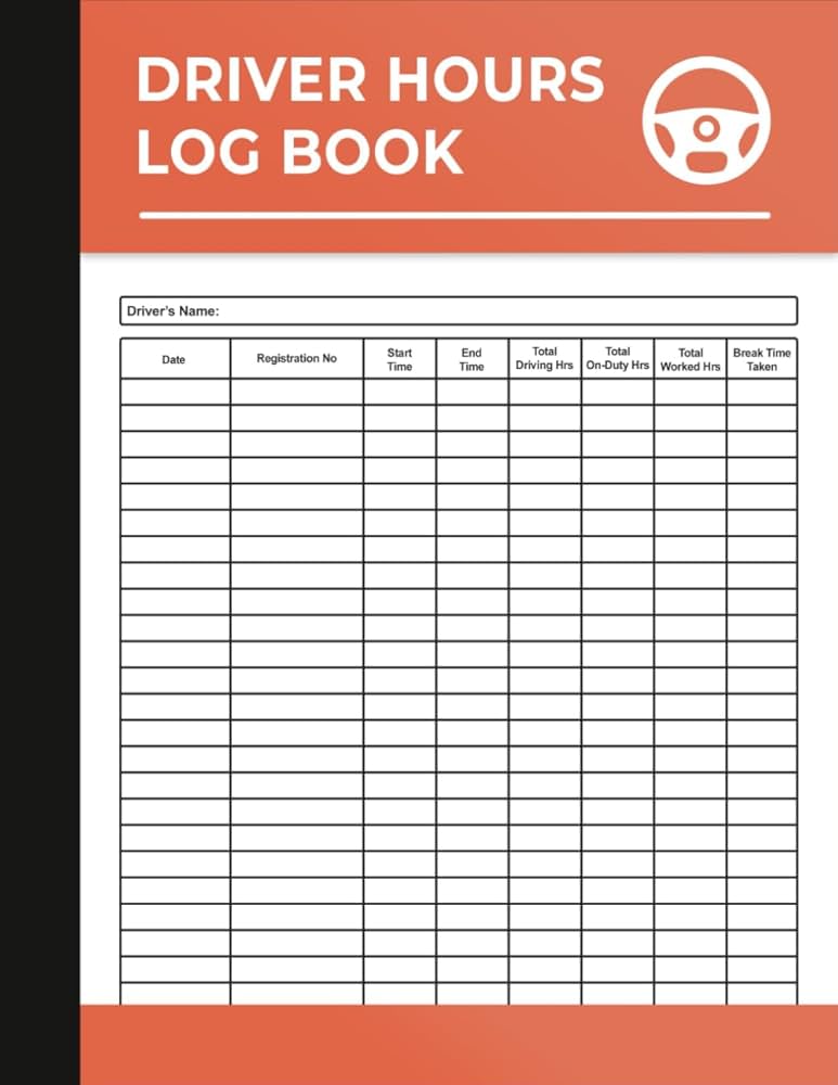 driver-hours-log-book-driving-hours-and-working-time-record-for-truckers-lorry-drivers-and-delivery-employees-a4-120-pages-creation-fg-amazon-com-books for Free Printable Drivers Log Sheet Driver Hours Log Book: Driving Hours and Working Time Record for Truckers, Lorry Drivers and Delivery Employees | A4 | 120 Pages: Creation, FG: Amazon.com: Books for Free Printable Drivers Log Sheet