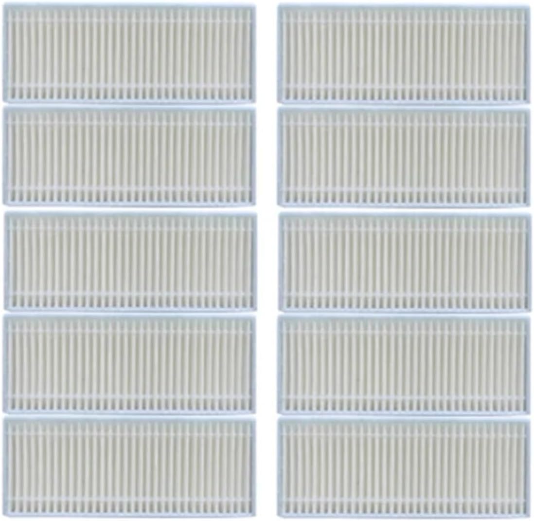 100x40x8mm HEPA Filter for Robot Vacuum Cleaner, Replacement Spare Parts Accessories(10pcs)