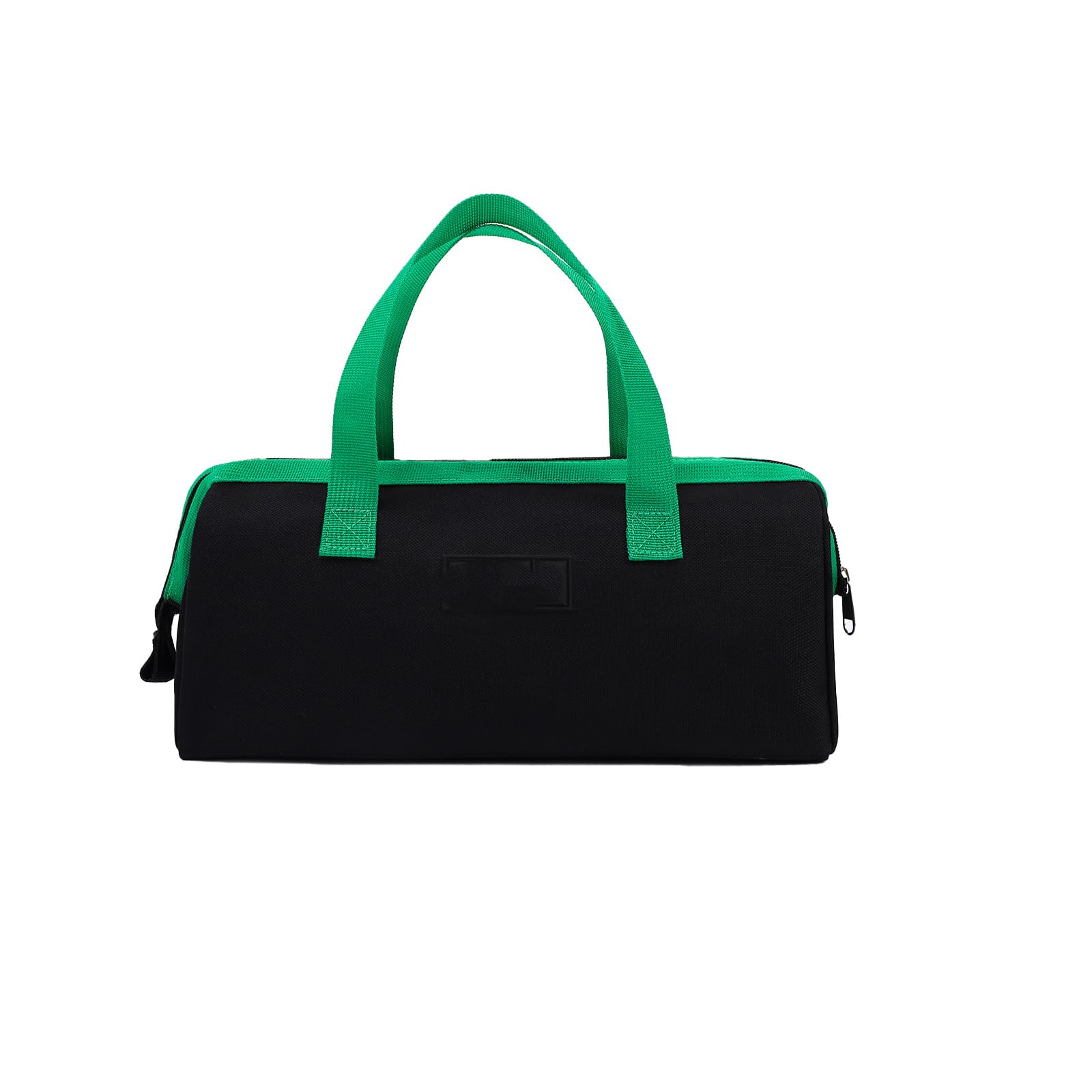 Fromceo Green Mouth Tool Pouches Smooth Zipper Closure Comfortable Handle Sturdy 600D Fabric Portable Size 12X5.7in Ideal For Tool Organization Gardening Bag