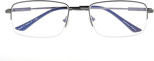 Vista 58 de BFOCO Gafas de lectura progresivas para mujeres y hombres, lentes de bloqueo de luz azul multienfoque con lectores de bisagra de resorte