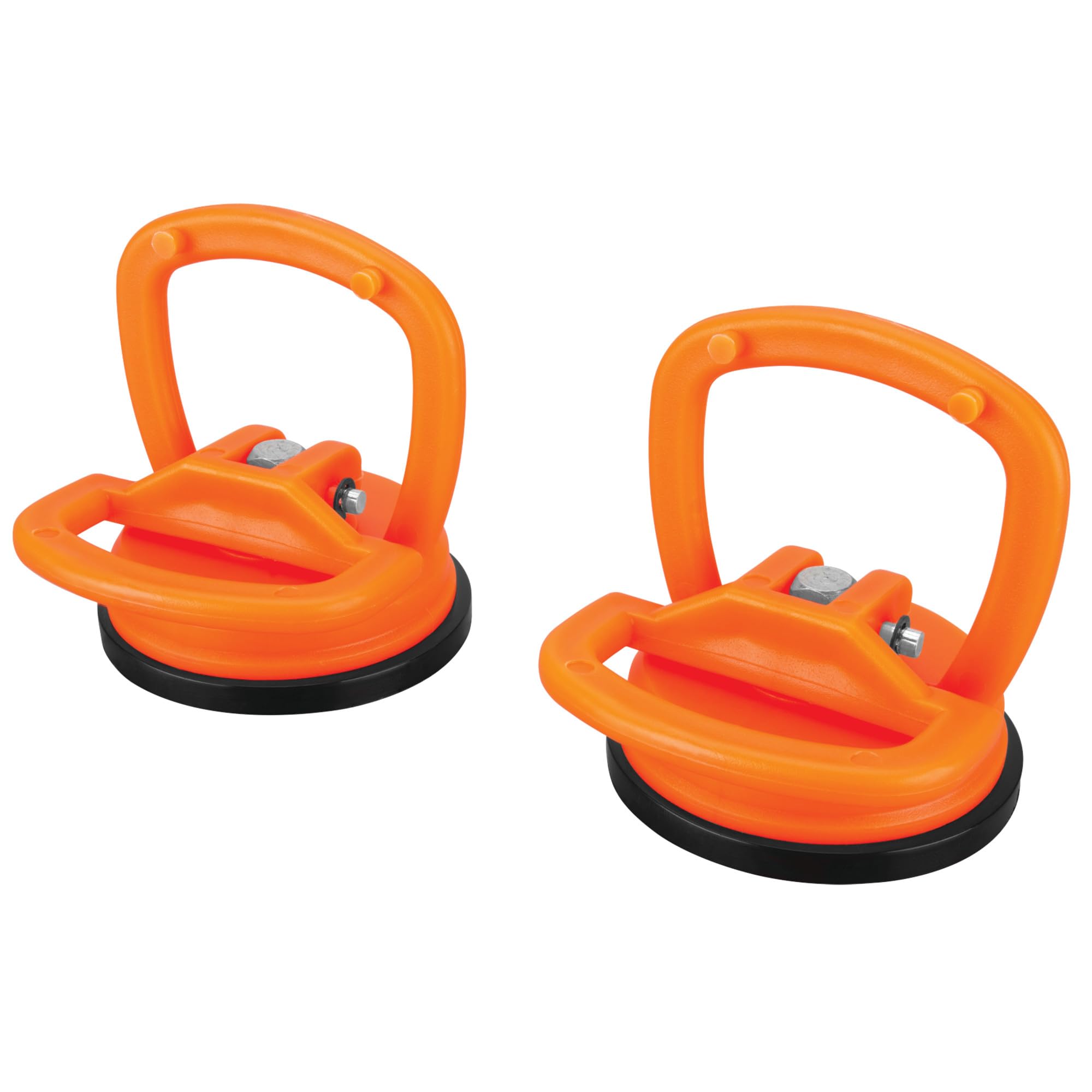 Performance Tool W1004 2 Inch Suction Cup Dent Puller, 2 Pack, 13 Lbs. Lifting Capacity Each, Powerful for Panes of Glass, Mirror Squares, Car Dents - Phone, Tablet, Laptop Screen Repair