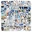 100 Pcs Los Angeles Stickers
