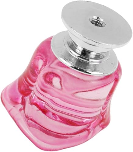 Miniatura 9 de Geesatis 6 pomos de puerta para armario, pomos retro de piedra natural para decoración de cocina del hogar, con tornillos de montaje, amatista