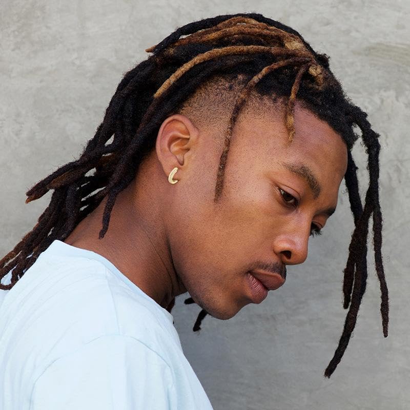 Iced Out Hoop Earrings 925 Sterling Silver D Color VVS Moissanite Huggie Cartilage Cuff Hypoallergenic Luxury Fashion Round Circle Silver Gold Hoop Earrings For Women - Image 5