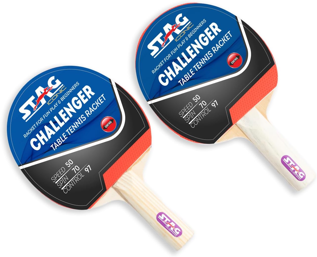 Buy Stag Iconic Challenger Professional Table Tennis (T.T) Set - Table ...