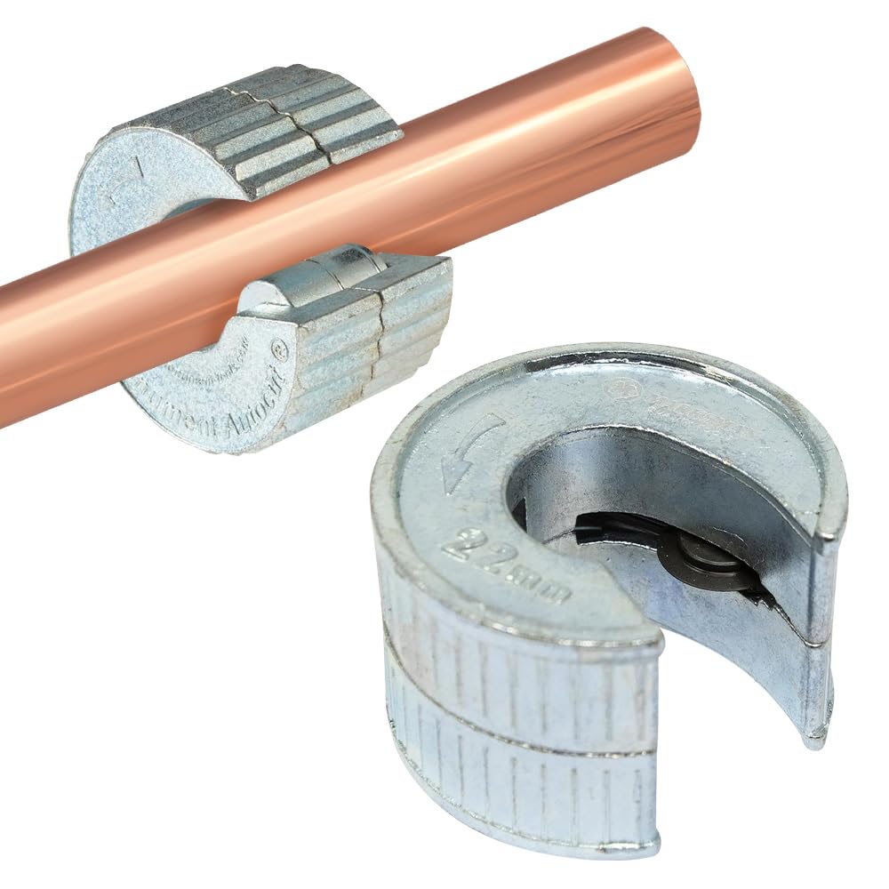 Automatic Pipe Cutter - Pipes Slicer, Copper 28Mm | Adjusting Locking Cutting Slice Tube Plumbing Hand Tool, Household DIY Plumbers Accessory, Strong & Durable
