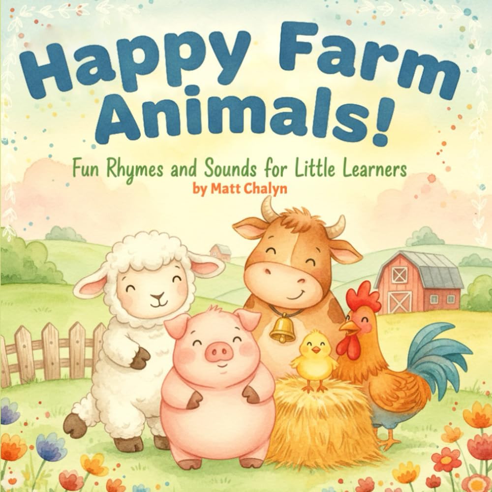 Happy Farm Animals!: Fun Rhymes and Sounds for Little Learners