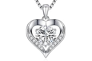 Moissanite Necklace for Her:  Unveiling Love's Brilliance